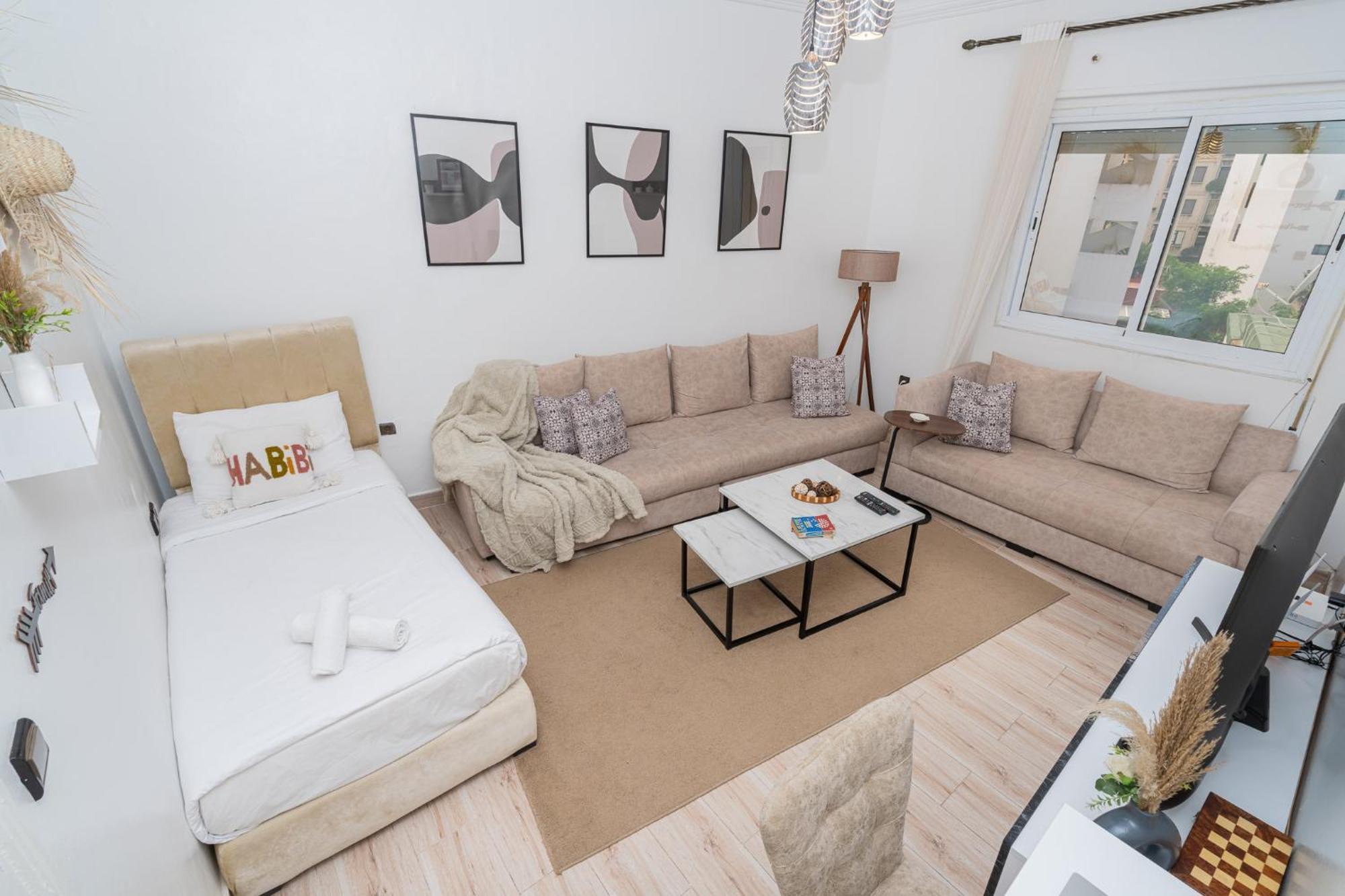 Appartement Ensolleille Au Coeur De Tanger Exterior photo